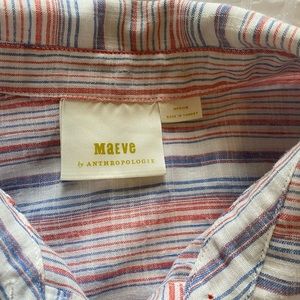Maeve by Anthropologie button down shirt